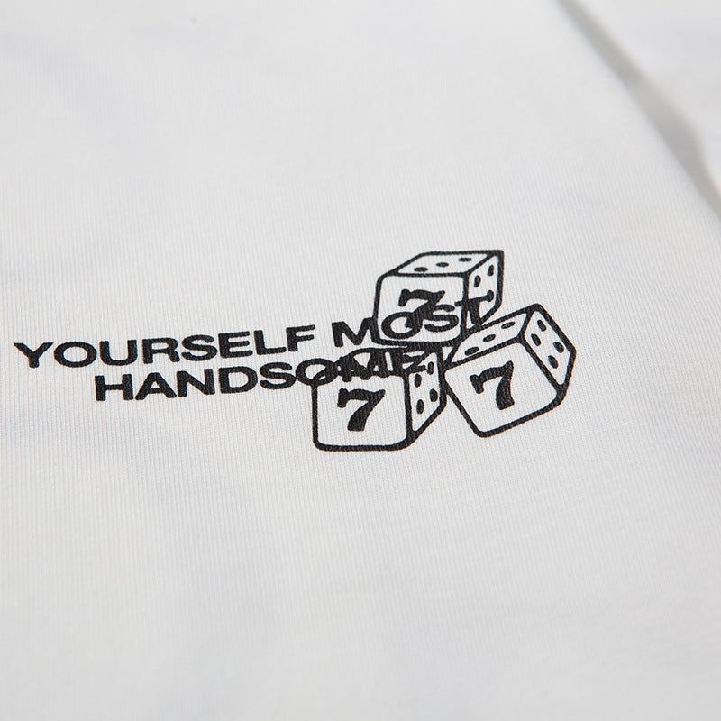 ライダー ダイス バック グラフィック Tシャツ