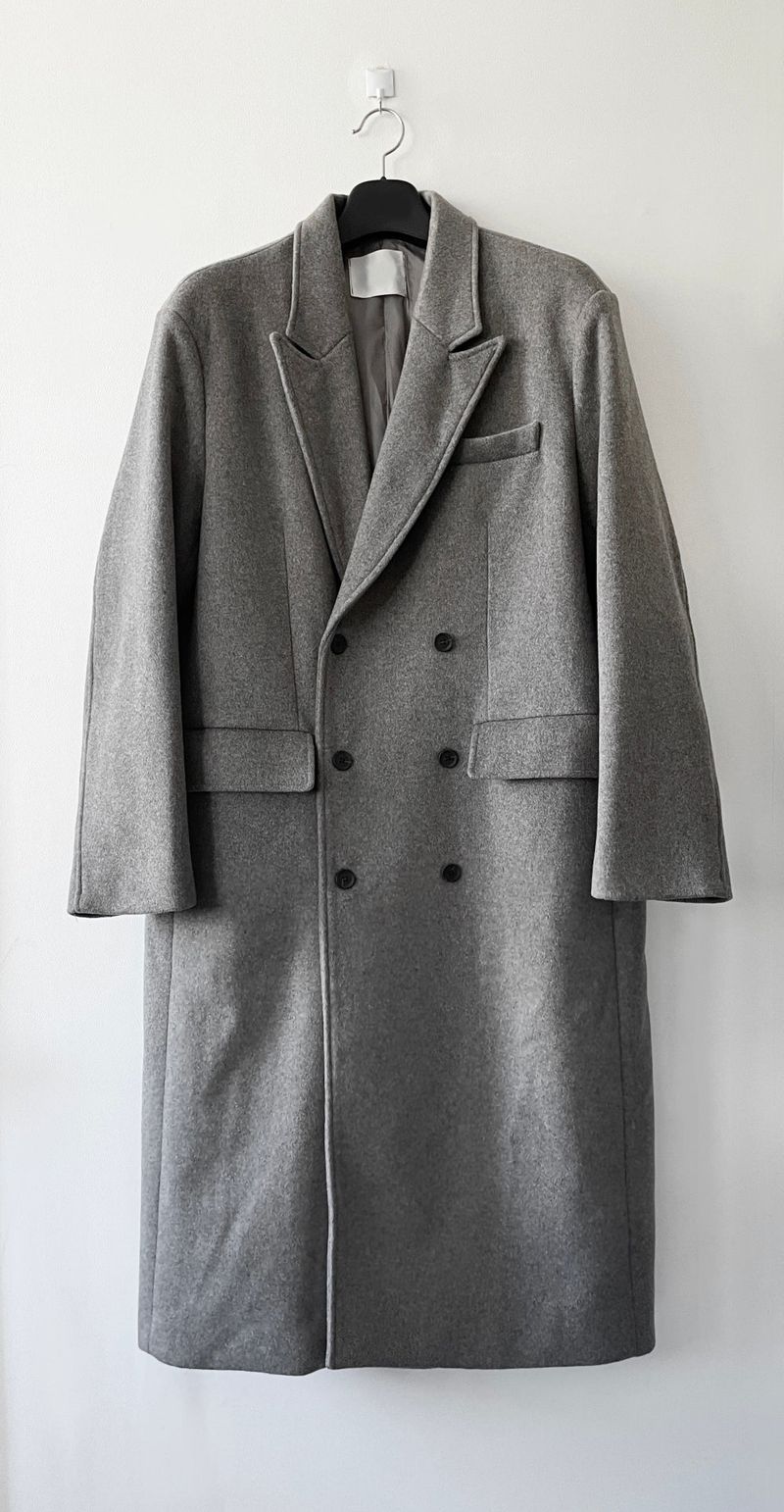 Firenze collar cashmere coat