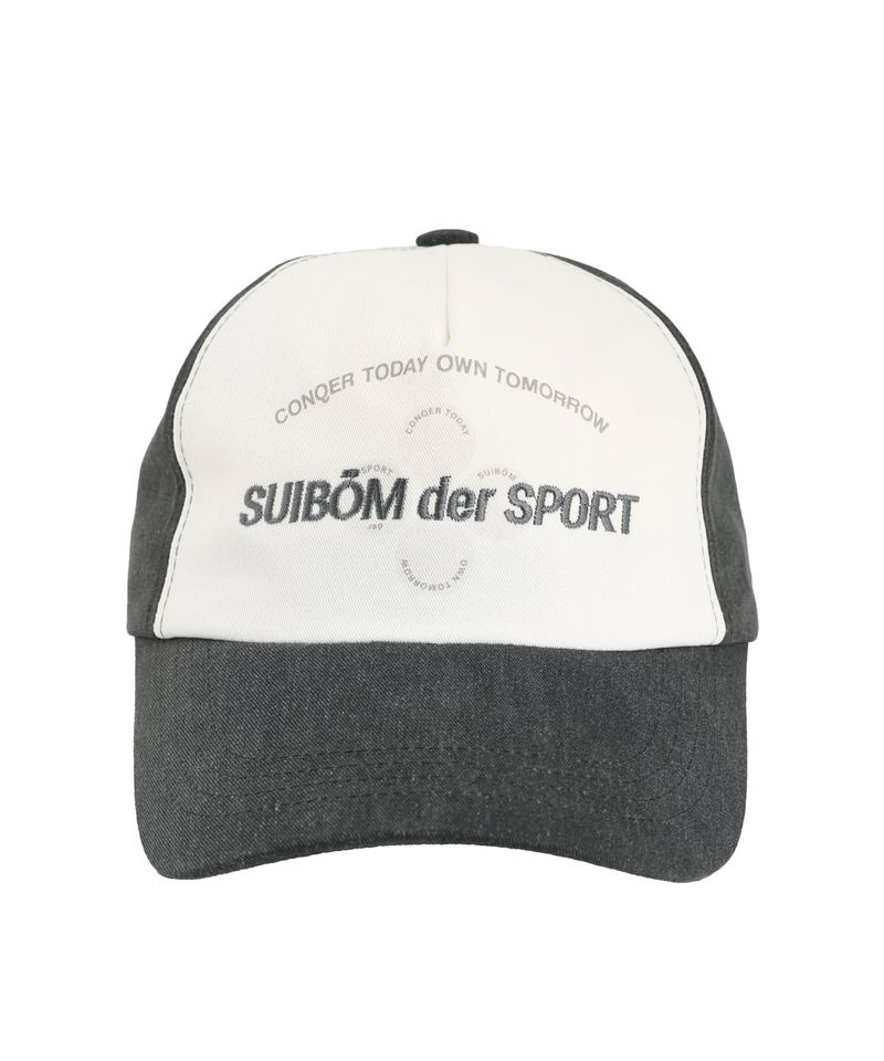 SUIBOM der SPORT ball cap - Off White / Pigment Black