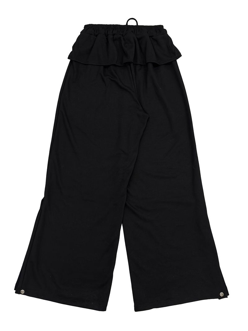 D-ring snap wide pants (2color)