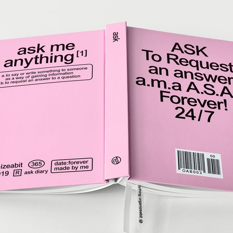 oab ask diary / hard cover