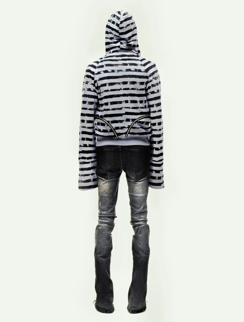 EPL STRIPPED HOODZIP