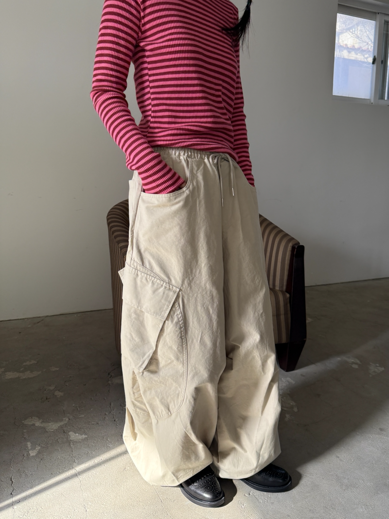 balloon cargo banding pants