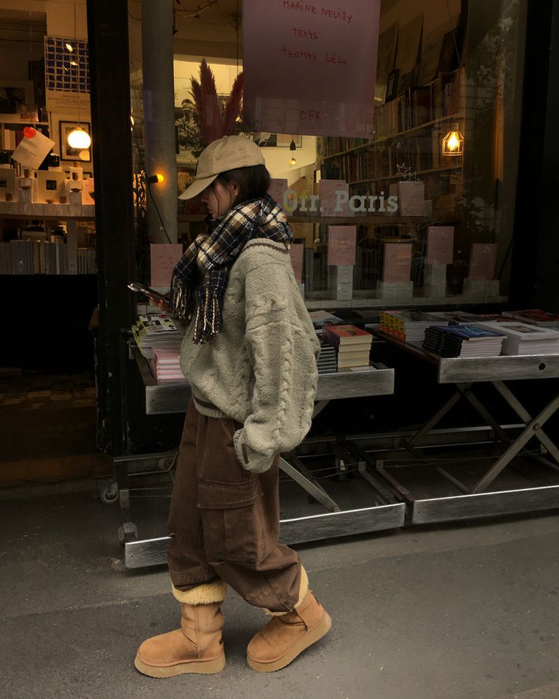 [ORIGINAL] After Platform Long Mouton Boots