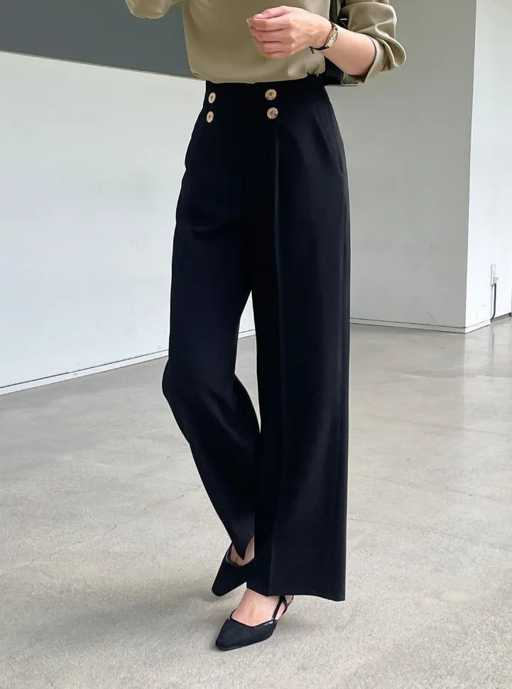 iam mari（アイアム マリ）の「Loire Two-Button Wide Slacks（Pants）」