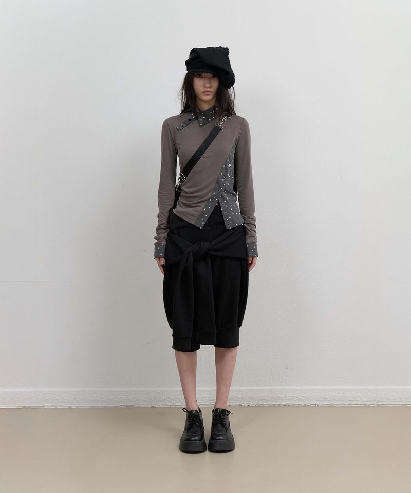 ojos（オホス）の「Sleeve Pumpkin Pants / Black（Pants）」