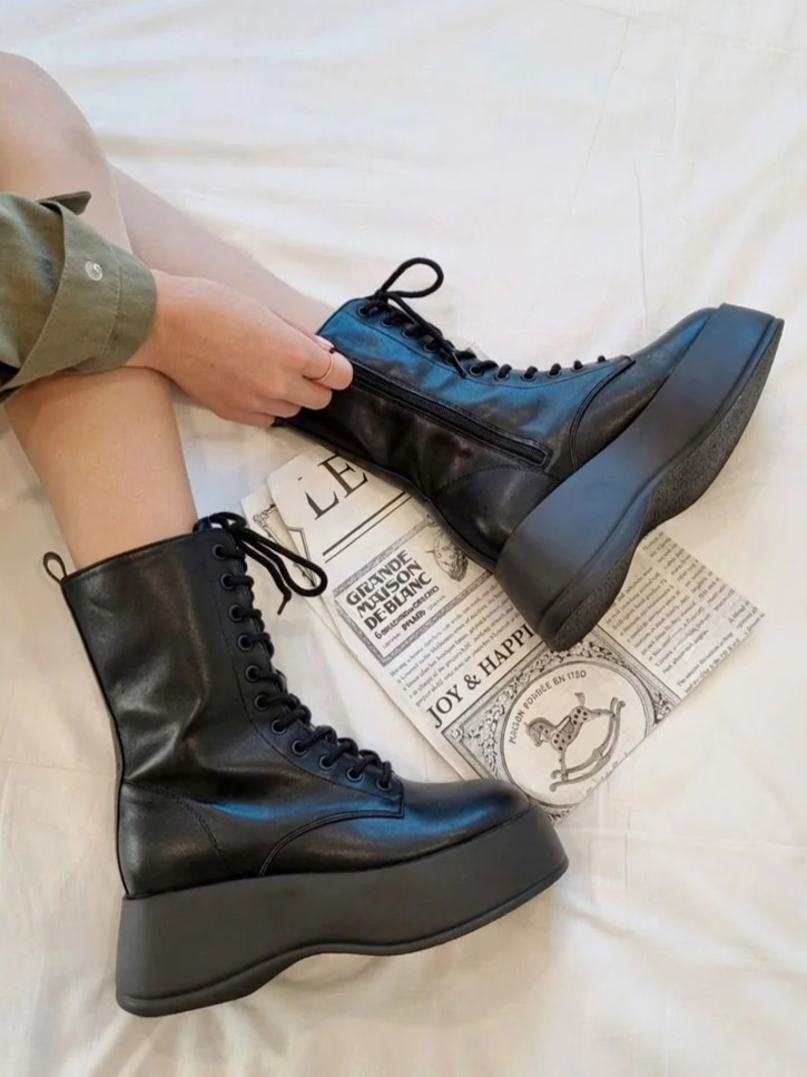 JIPPER WARKER BOOTS (BLACK)