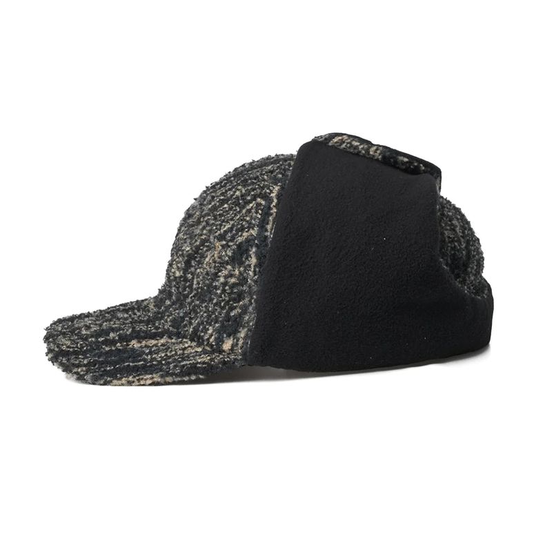 BSRABBIT EARFLAP HAT MULTI GREEN