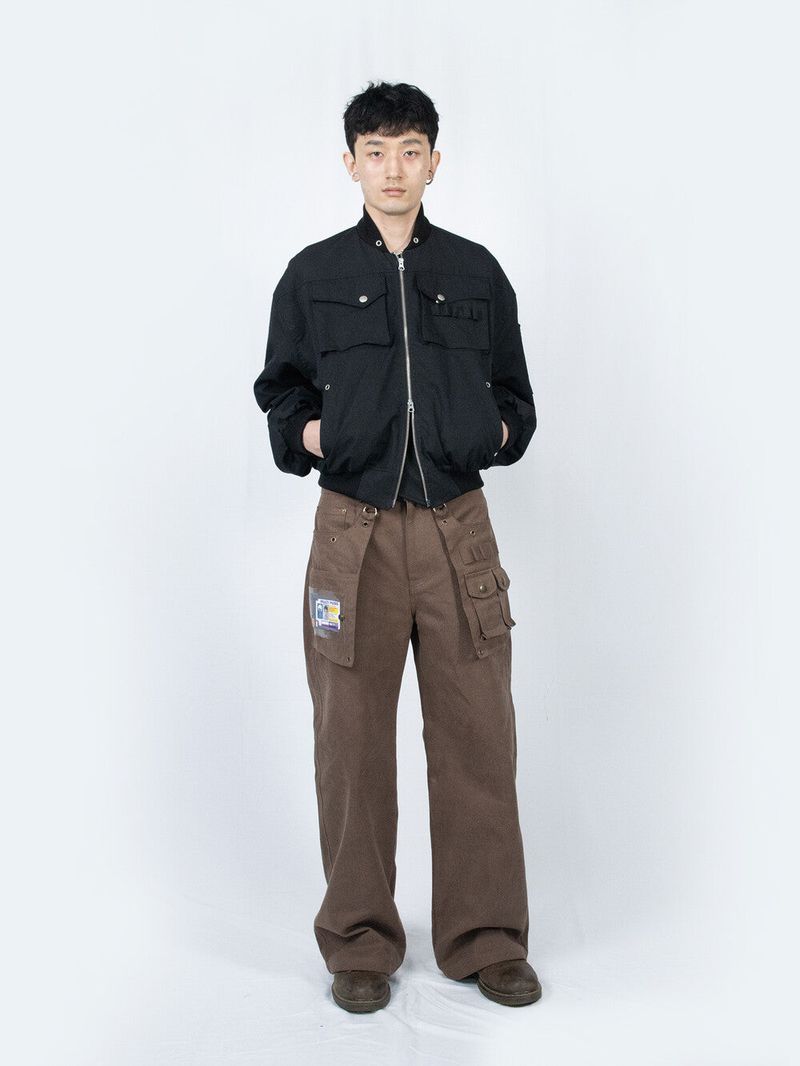 Ripstop Bomber Jacket (Black)