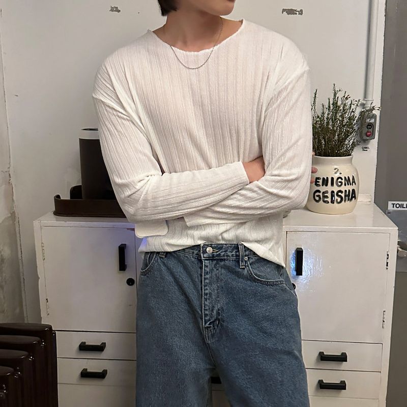 lemenne(ルメンヌ)の「LMN BS Core Muscle Fit Long-Sleeved T-Shirt (3 colors)(Tops)」