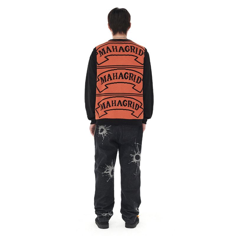FLAG LOGO KNIT VEST