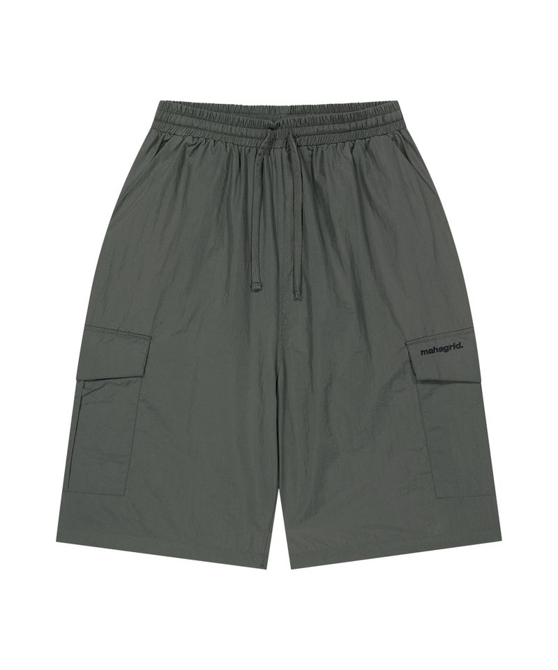 NYLON BERMUDA CARGO SHORT
