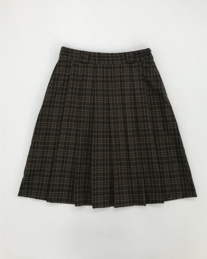DUGGY（ダギー）の「YWD PLAID PLEATS SKIRT (3color)（Skirts）」