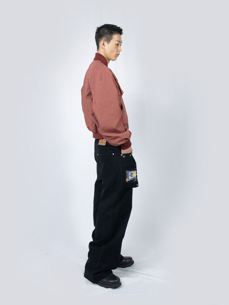Ripstop Bomber Jacket (Red)