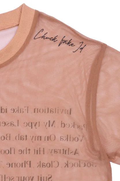 Fake ID Sheer Tee