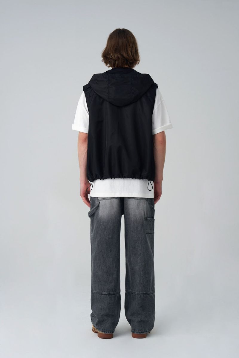 Grey Carpenter Denim Pants