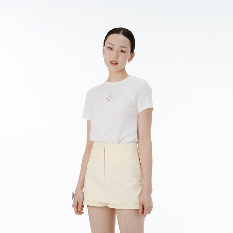 Clover T-shirt (white)