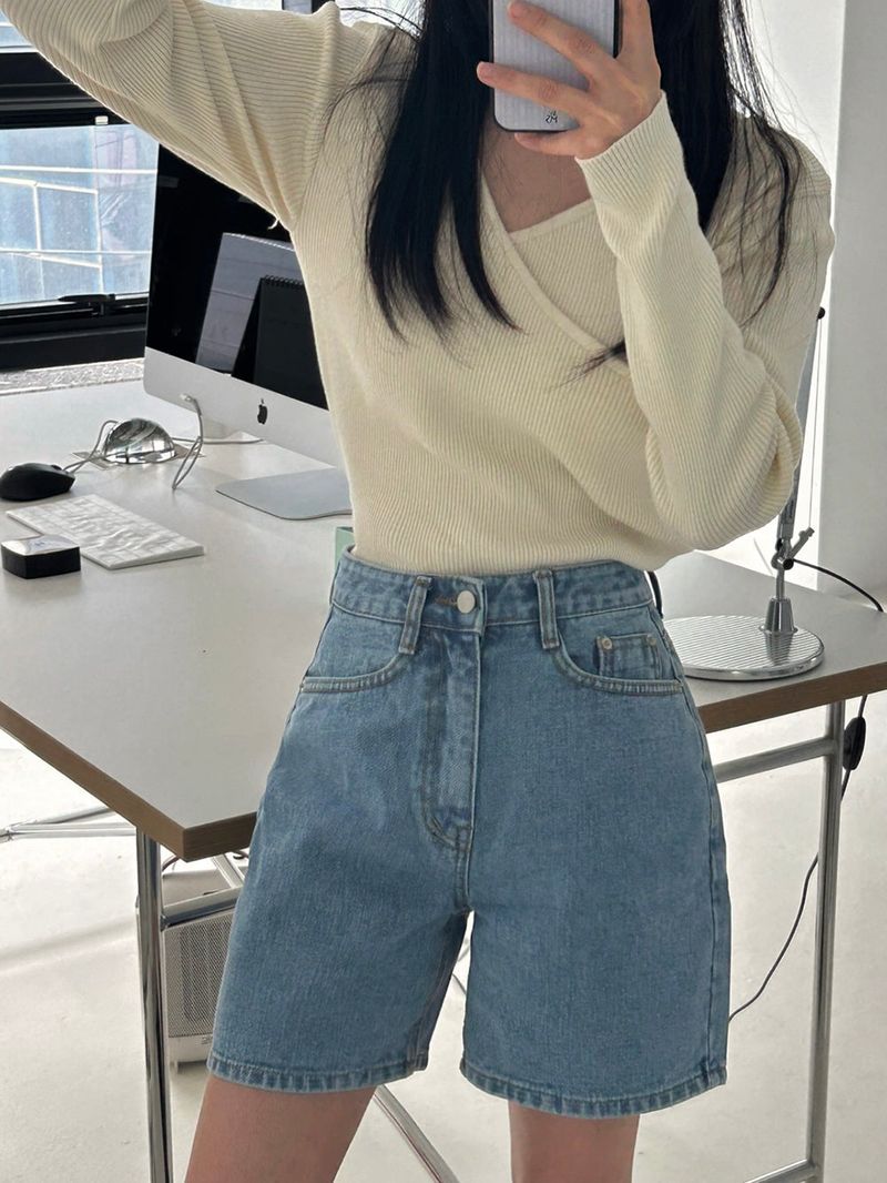 [MADE] DENISE WRAP V KNIT