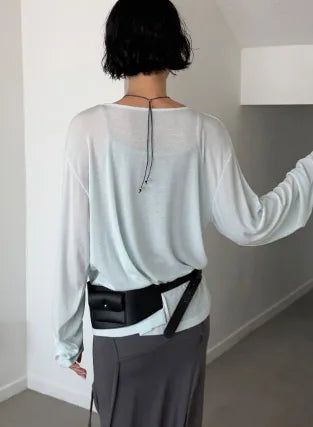 CORSET POCKET WIDE BELT