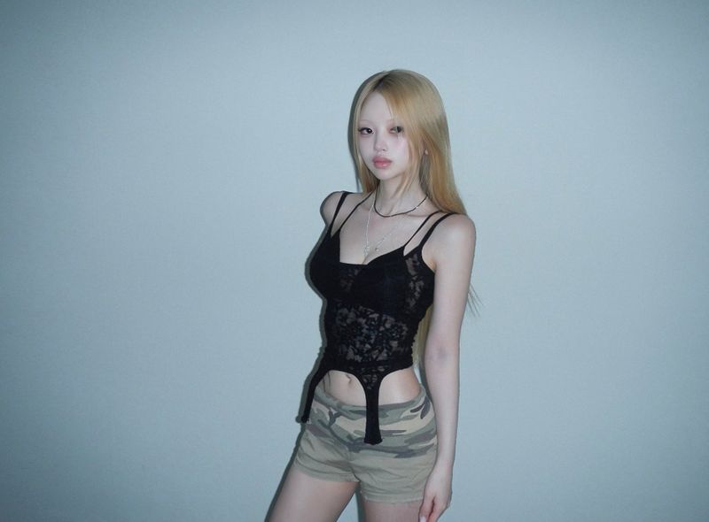 kyloser see-through top(3 color) 