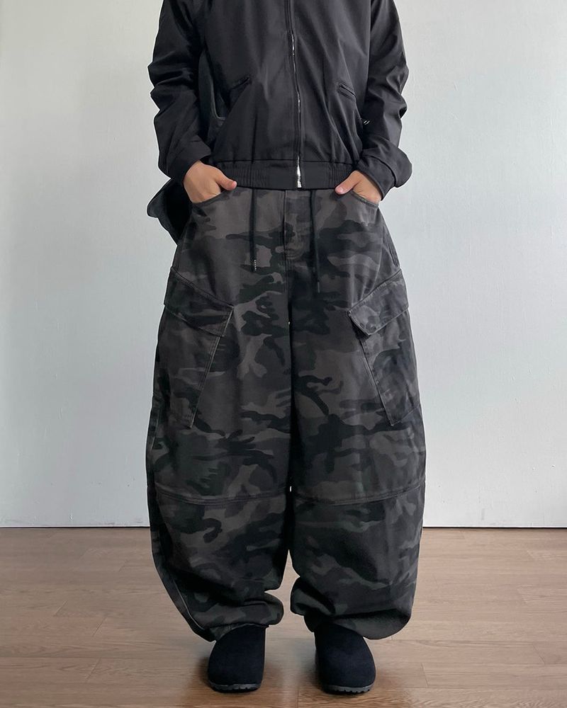 Field Camo Cargo Pants