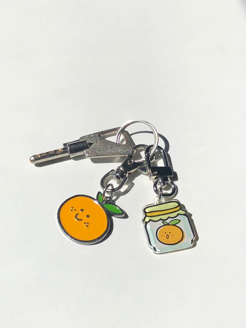 Tangerine key ring (3type)