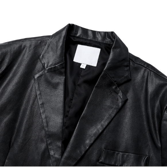 Low Classic Leather Blazer Jacket