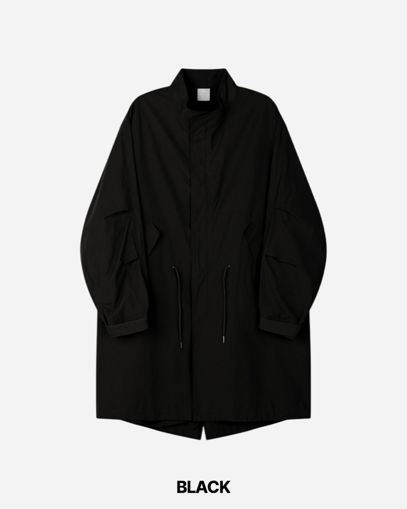 Vent High Neck Fishtail Jacket