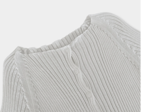 Loop Cooling Short Sleeve Knit Cardigan / 4 colors