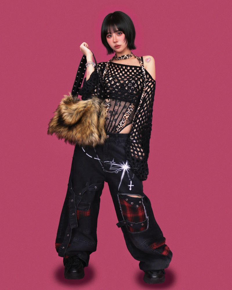toXic leopard print body-suit