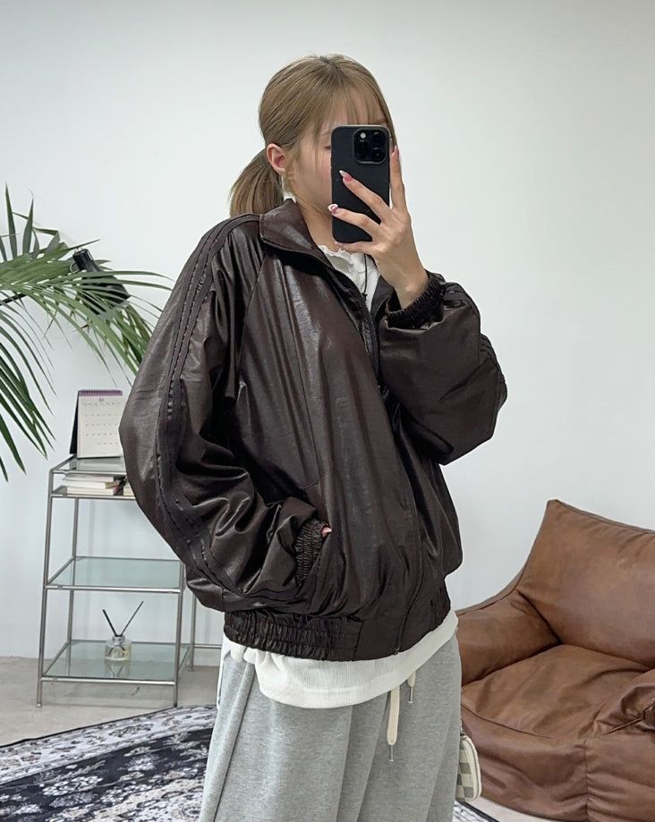 SATIIIZ（サティーズ）の「Kobiel Track Blouson（Jackets/Outerwear）」