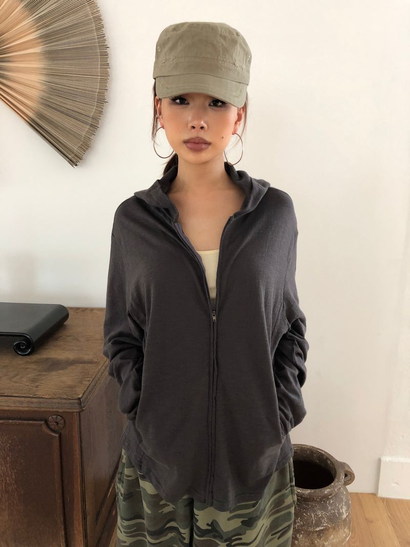 DAILY LIGHT HOOD ZIP-UP