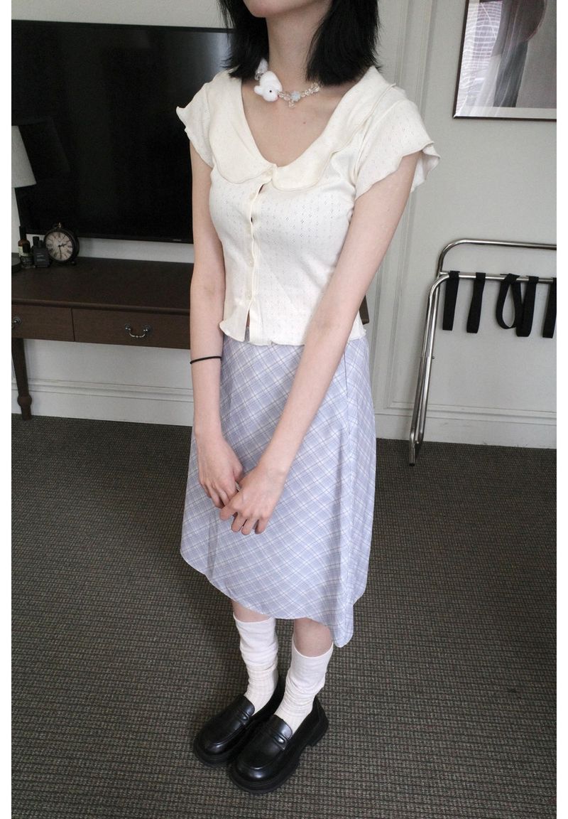 Lovely frill cardigan (4color)