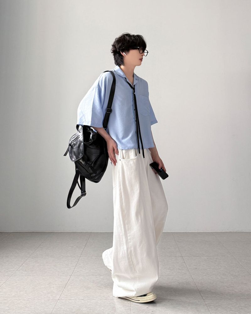 Bible Crop Half Shirt