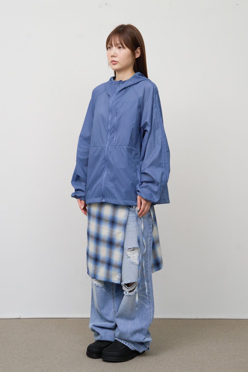 Loden Layered Warp Skirt