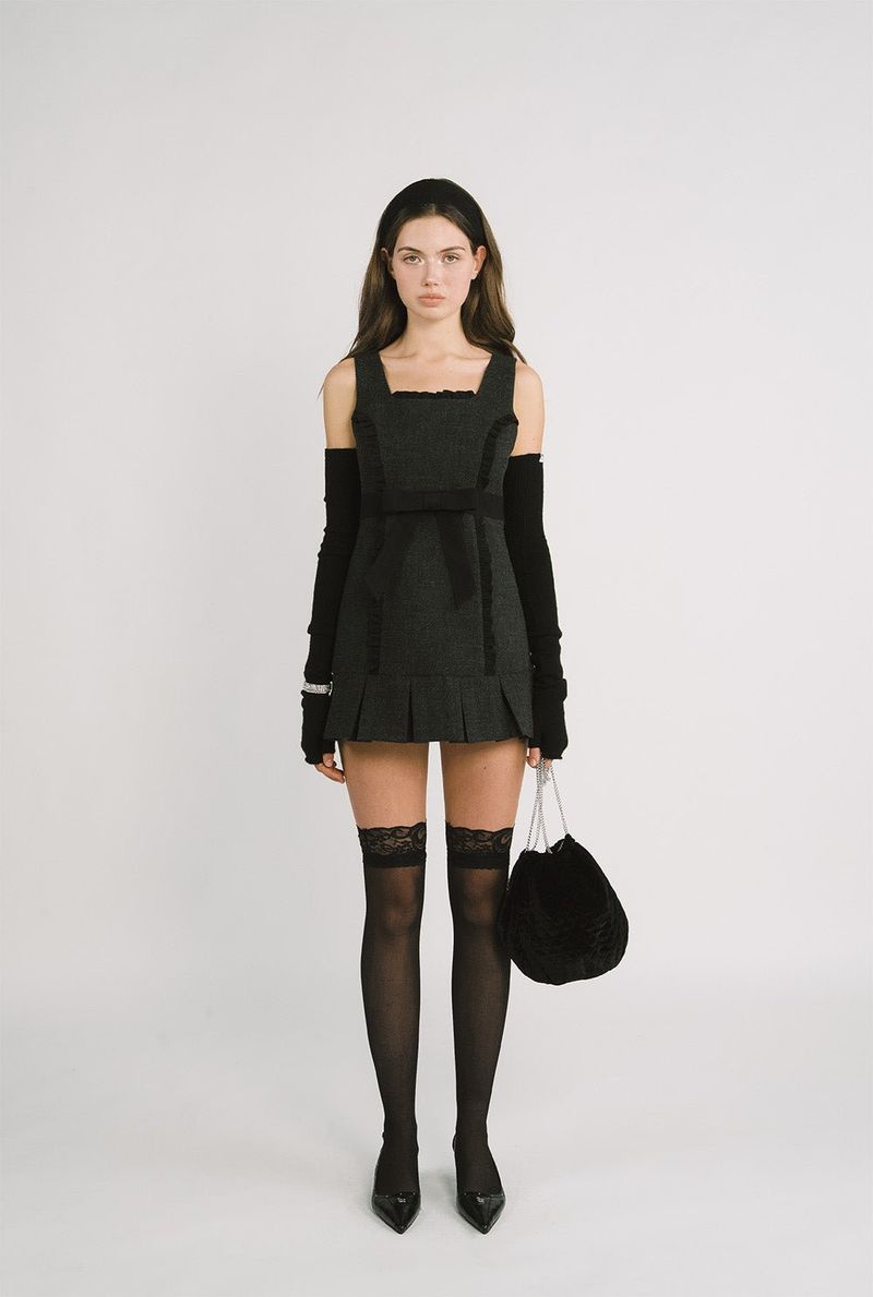 threetimes(スリータイムズ)の「Barbie ribbon dress(Dresses)」
