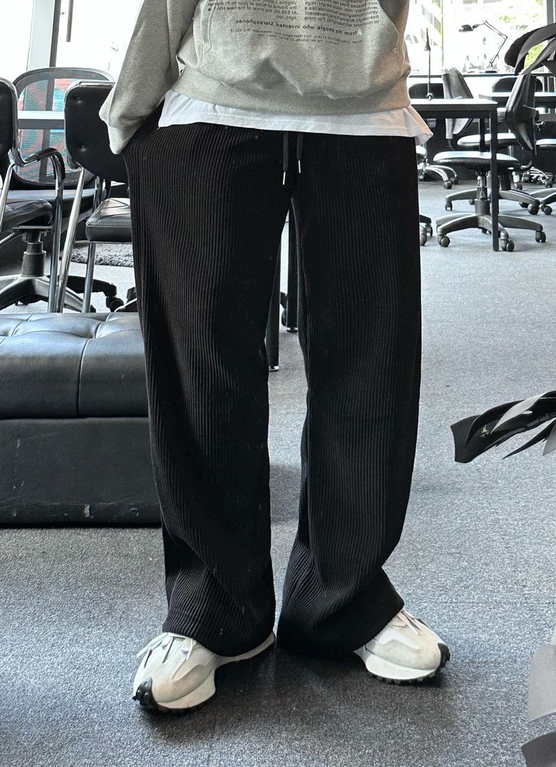wide golgi banding pants