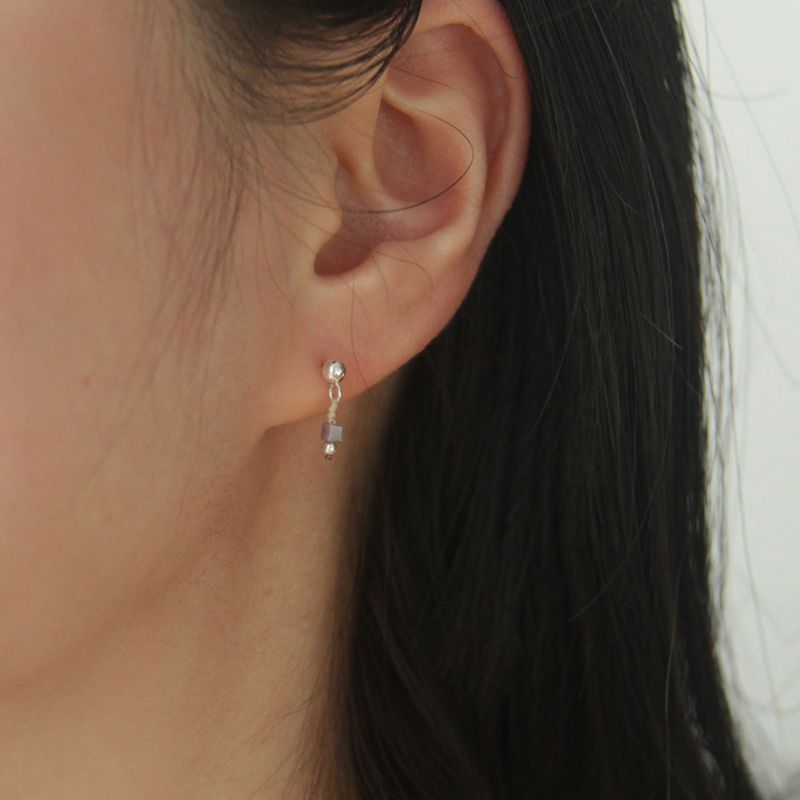 [CCNMADE] TINYⅠ Earring (7color)