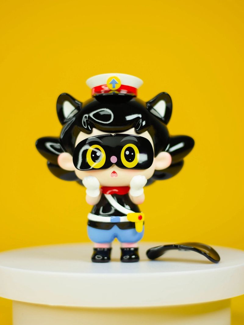 MEEGO STUDIO(ミーゴスタジオ)の「TOTO-Black Cat Detective Collaboration(Toys/Key Holders)」