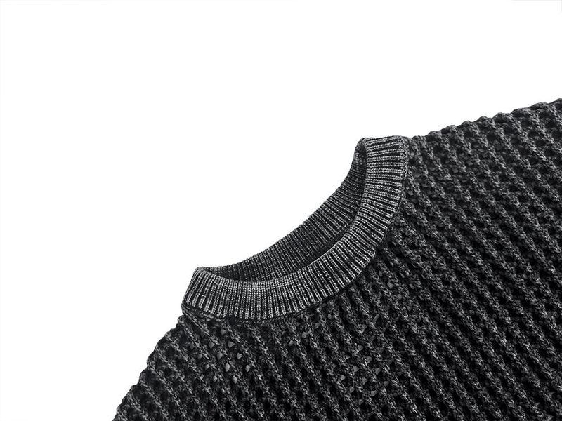Royal Pigment Mesh Knit