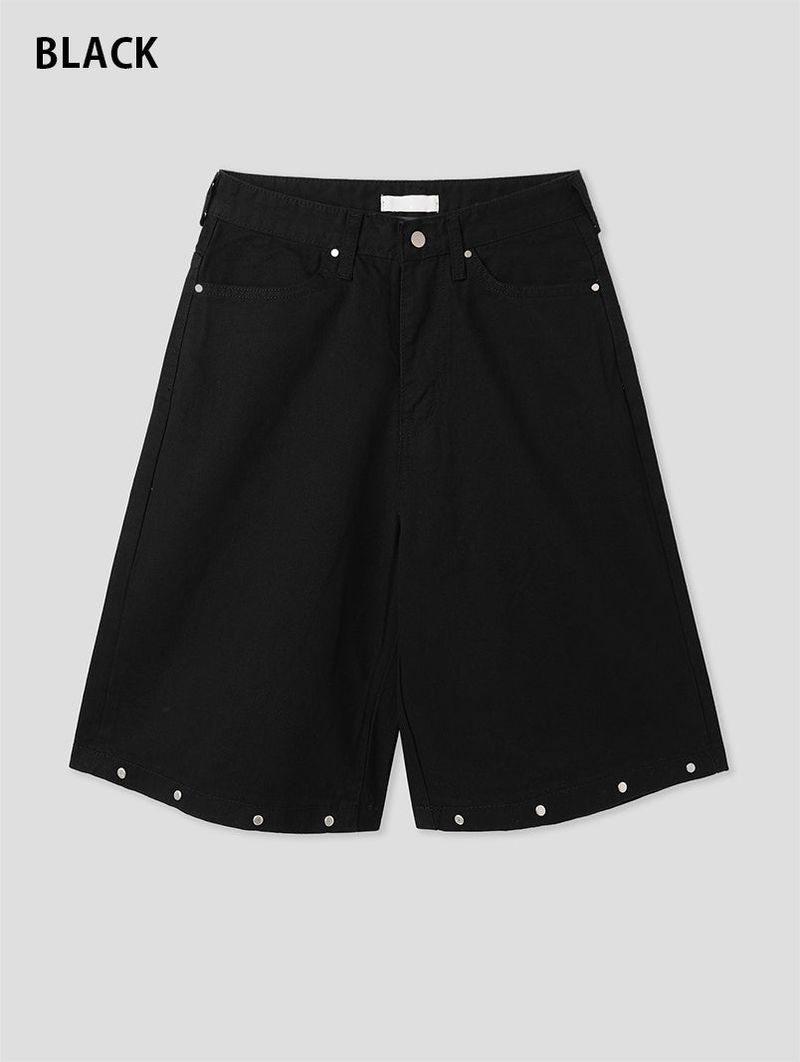 STUD BERMUDA PANTS (2C)