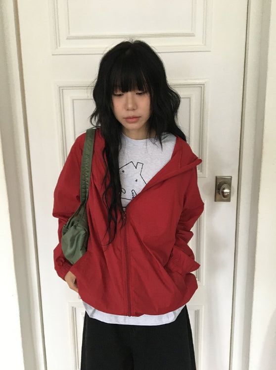 BAON（バオン）の「[unisex] Soyo Color Loose Fit Windbreaker（Jackets/Outerwear）」