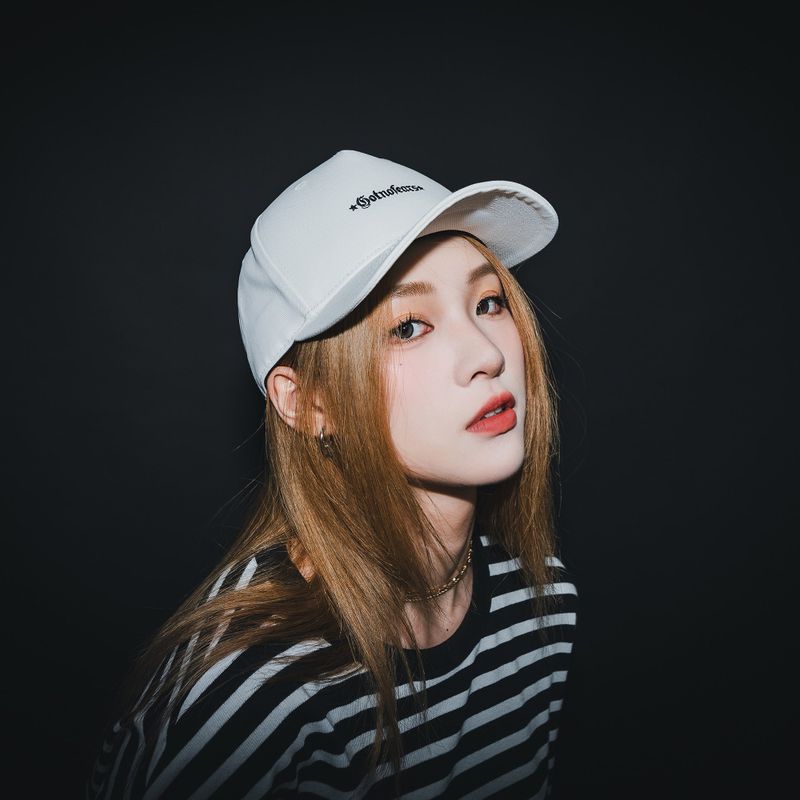 MINI LOGO-EMBROIDERED DAD CAP