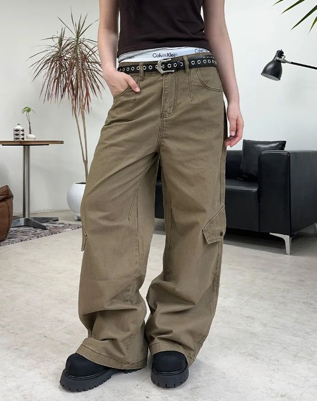 SATIIIZ（サティーズ）の「フェデンヴィンテージウォッシュコットンパンツ（パンツ）」