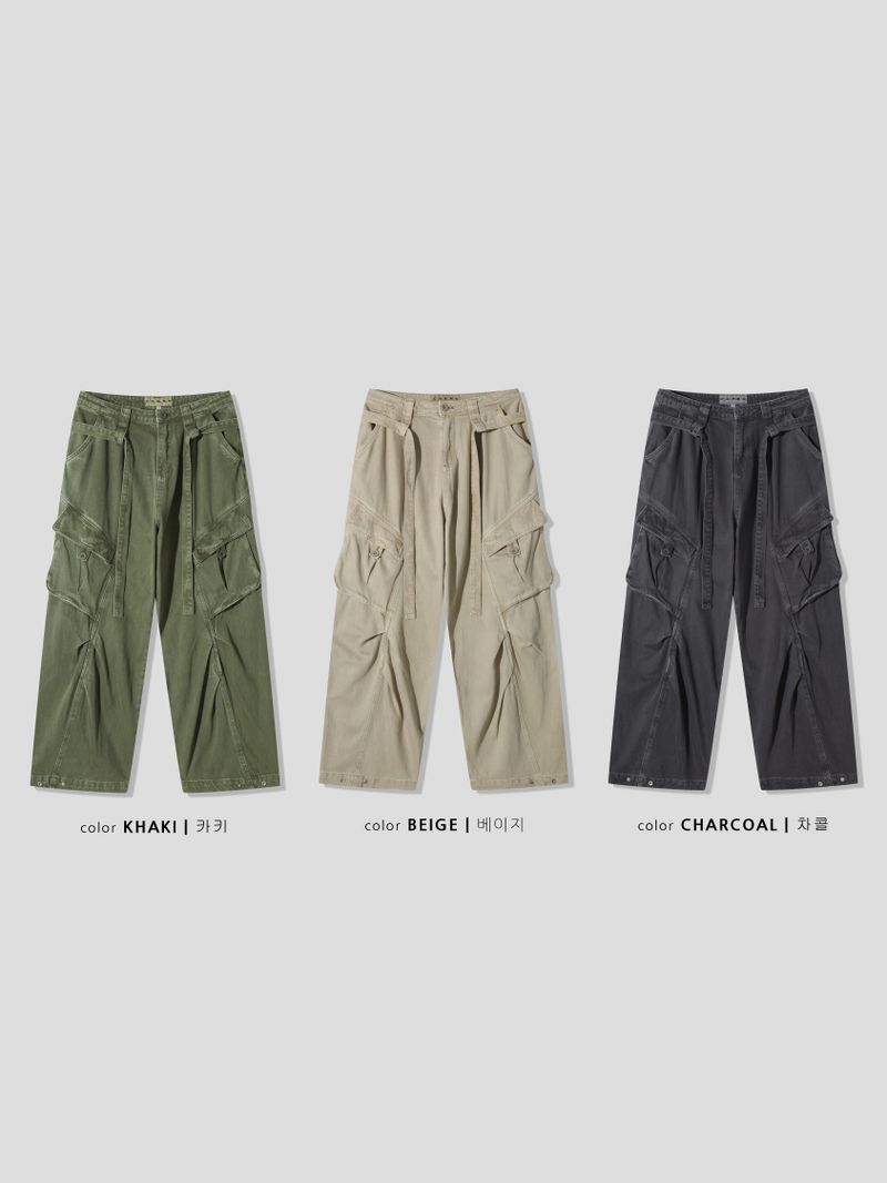 Layer Strap Cargo Pants