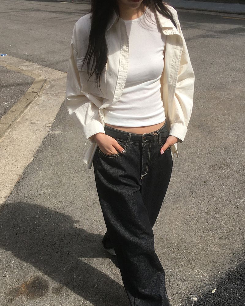 Cozle Wide Denim Pants