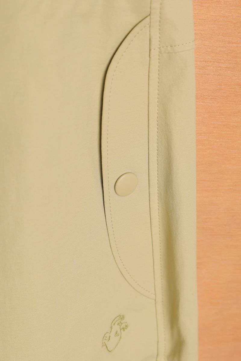 PIPI PARACHUTE PANTS - BEIGE GREEN