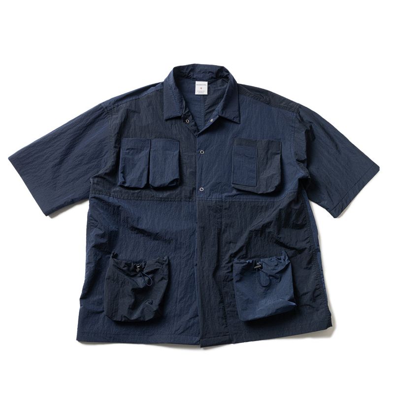LIPSTACK POCKET OVERSIZED SHORT SHIRTS