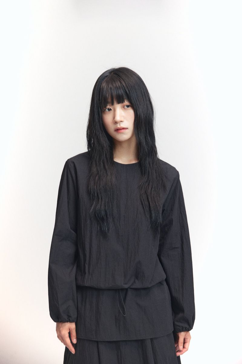 Layered Blouse / Black