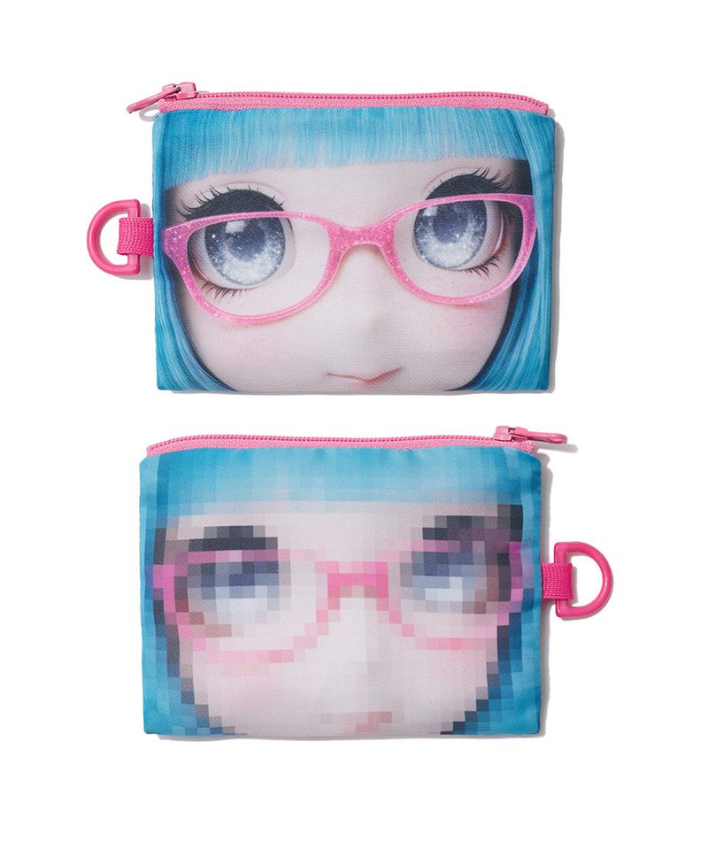 ITZAVIBE（イッザバイブ）の「キャットガールカードウォレット ミント（アクセサリー）」